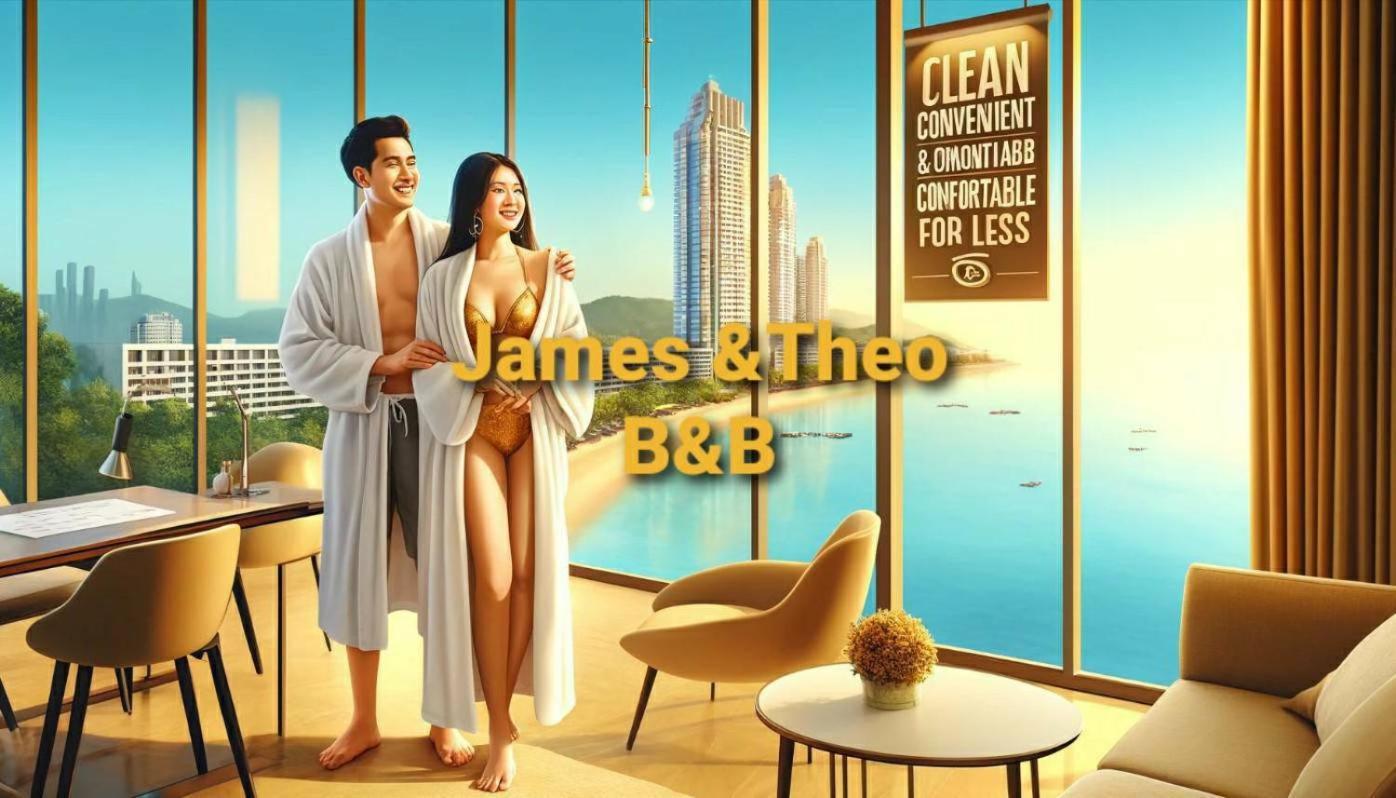 The Base Central Pattaya Quiet King-Bed With Infinity Pool & Free Netflix! Luaran gambar